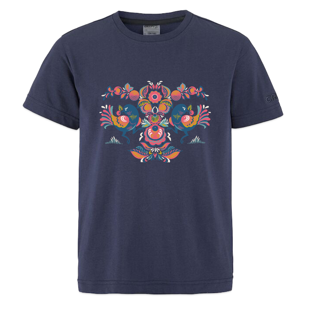 CRAFT Community 2.0 kinder-T-shirt - dark navy