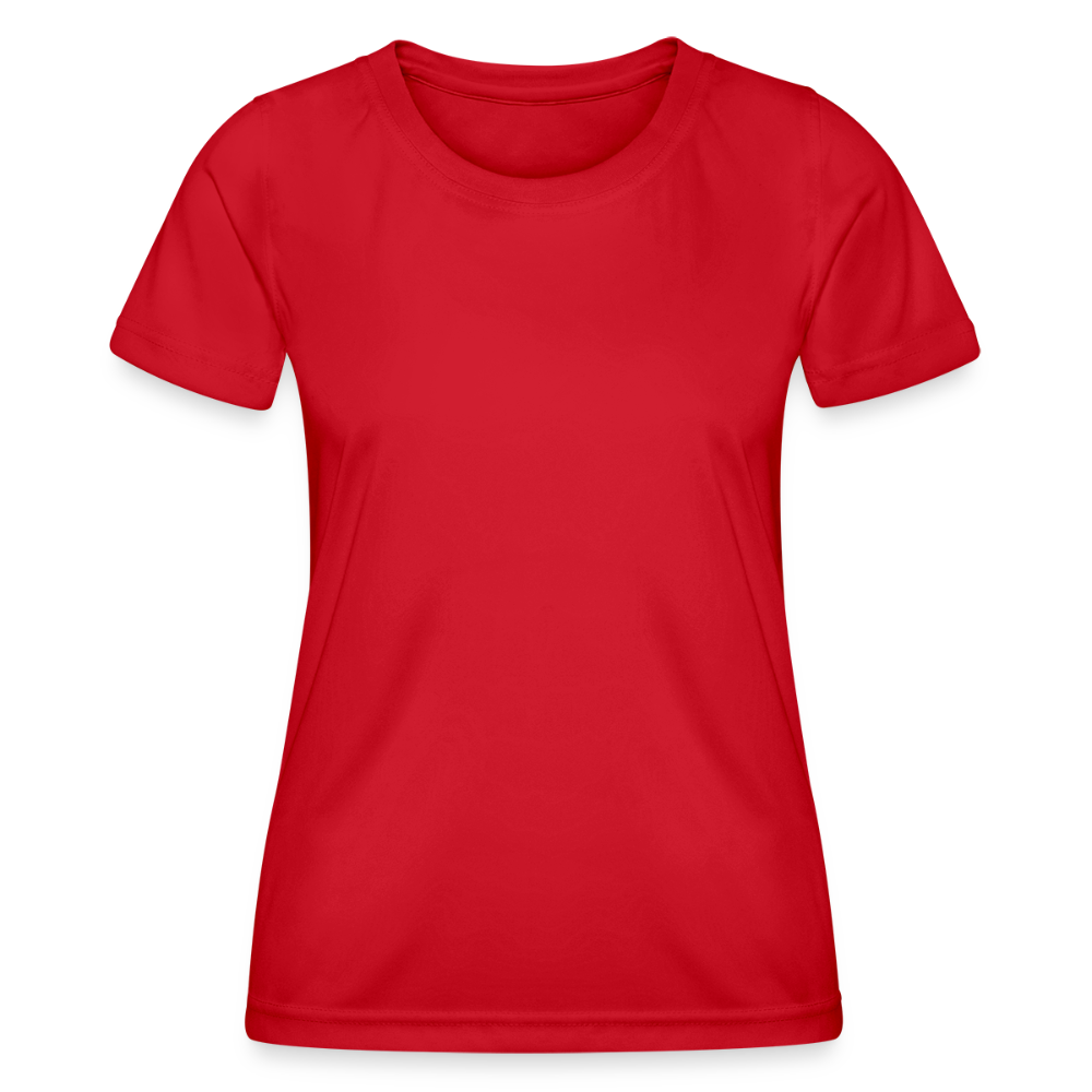 Functioneel T-shirt voor vrouwen - rood
