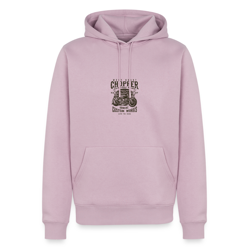 Mannen Premium hoodie - oudroze