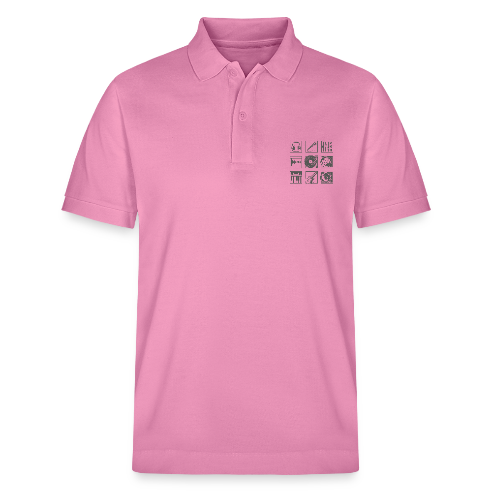 Stanley/Stella uniseks bio poloshirt PREPSTER - bubbelroze