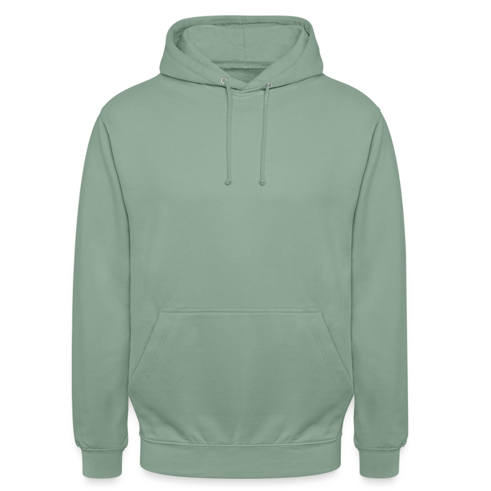Hoodie unisex - grijsgroen