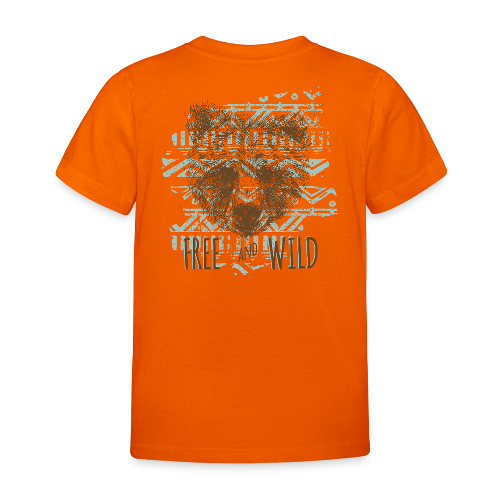 Kinderen T-shirt - oranje