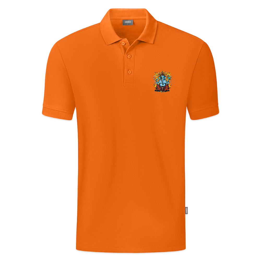 JAKO Mannen Polo Organic - neonoranje