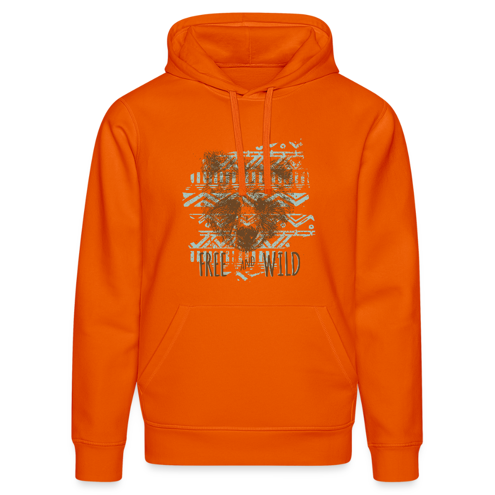Stanley/Stella Uniseks bio-hoodie DRUMMER - dieporanje