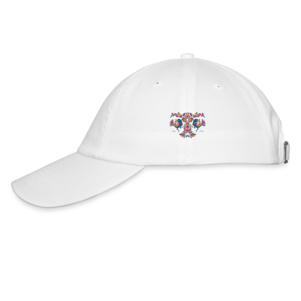 Baseballcap - wit/wit