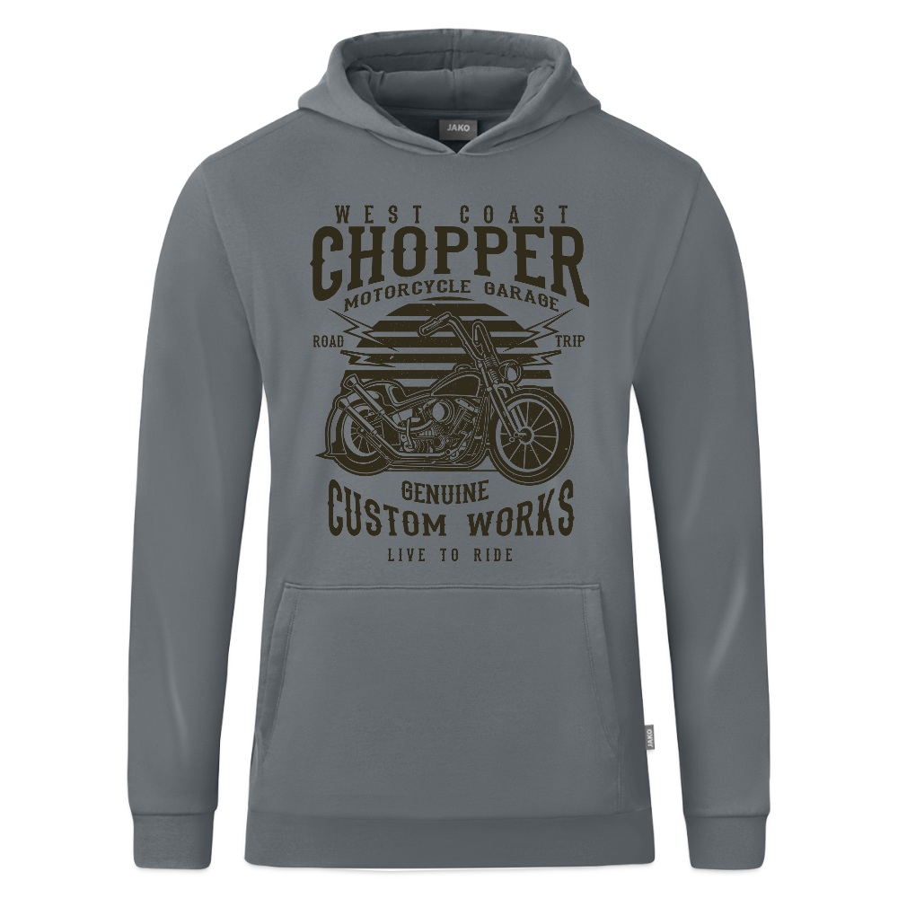 JAKO Kinderhoodie Organic - grijs