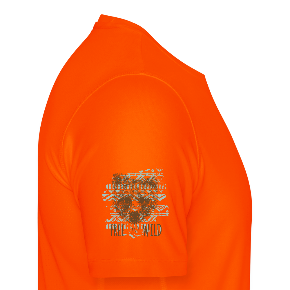 JAKO Mannen T-shirt Run 2.0 - neonoranje