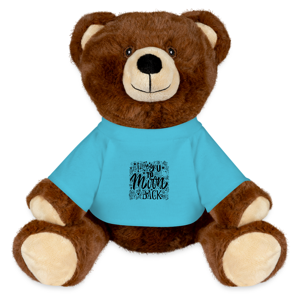 MiniFeet® RecycelBär® bruin - atolblauw