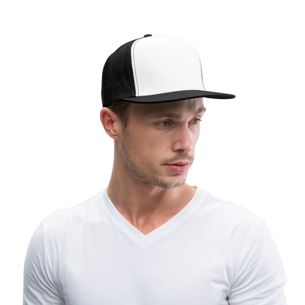 Trucker Cap - wit/zwart