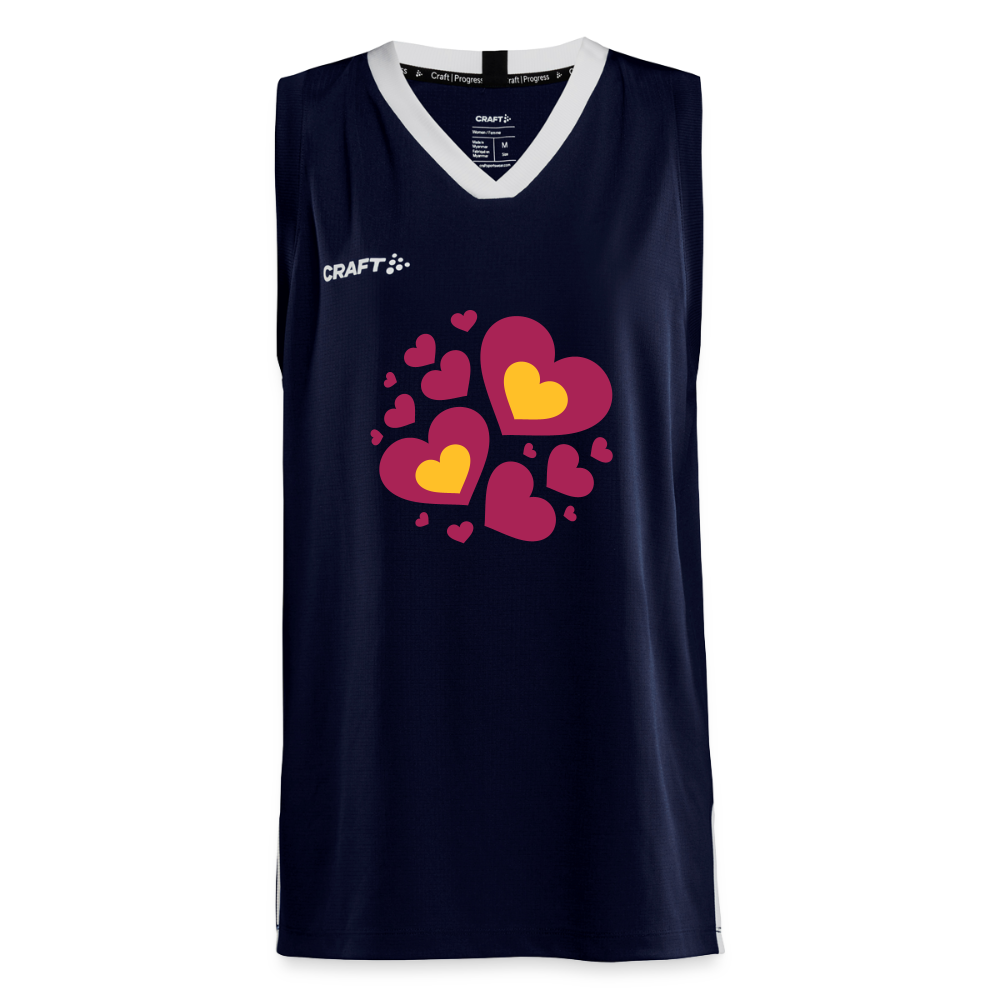 CRAFT Progress teenager basketbalshirt - navy