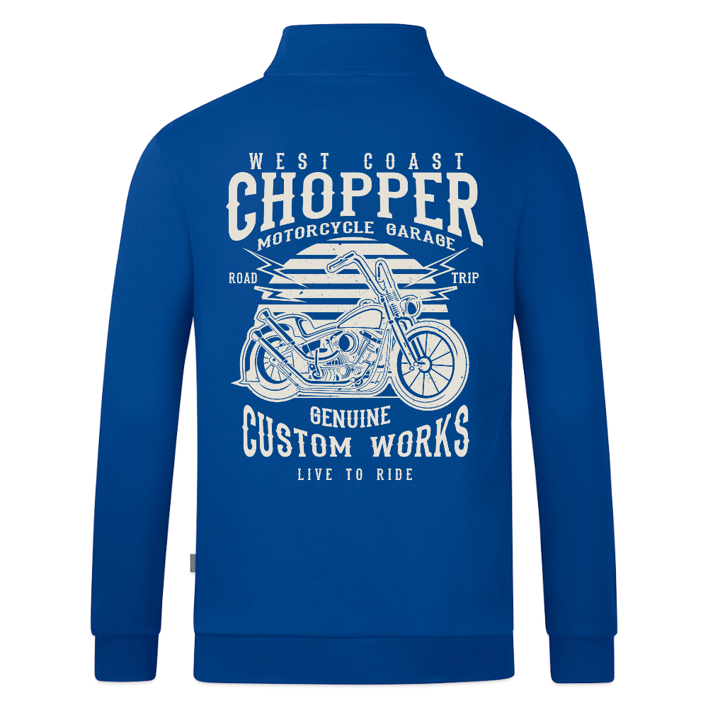 JAKO Ziptop Organic - blauw