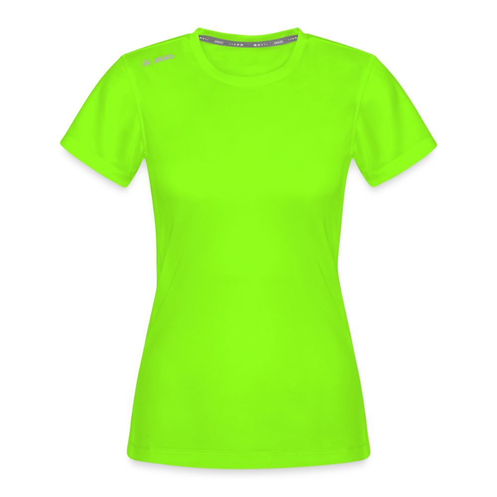 JAKO Vrouwen T-shirt Run 2.0 - neongroen