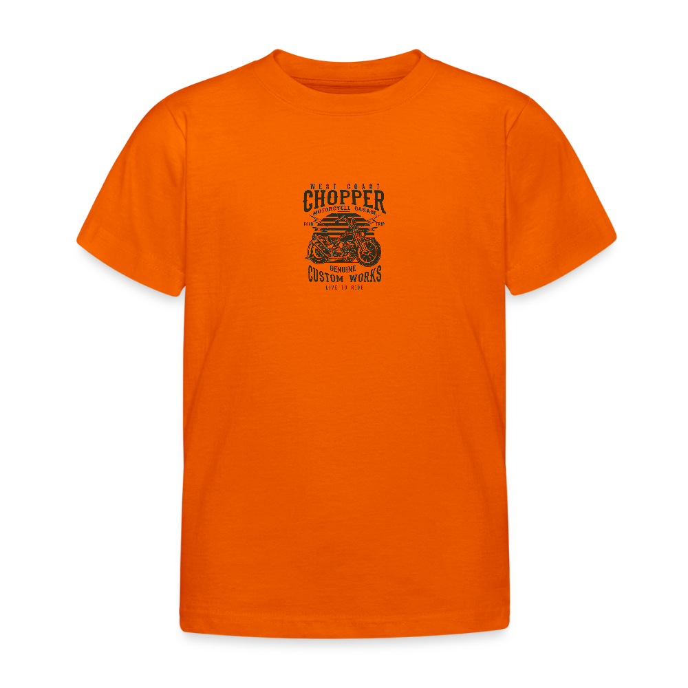 Kinderen T-shirt - oranje