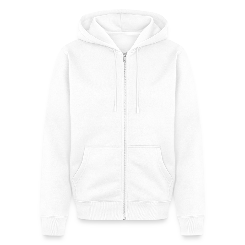 Mannenjack Premium met capuchon - wit