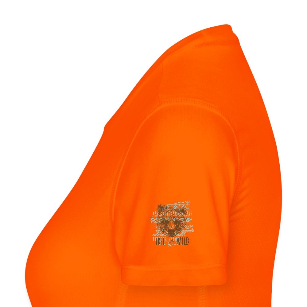 JAKO Vrouwen T-shirt Run 2.0 - neonoranje