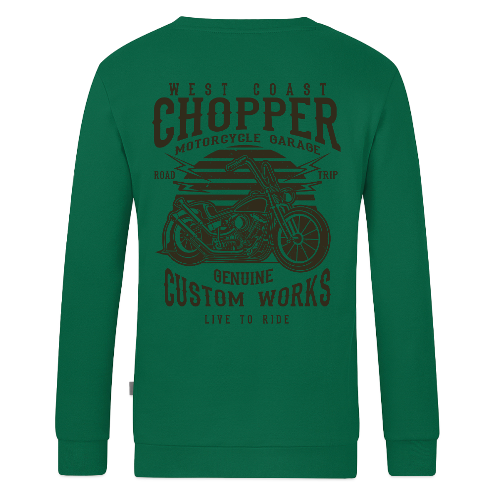 JAKO Sweatshirt Organic - kelly groen