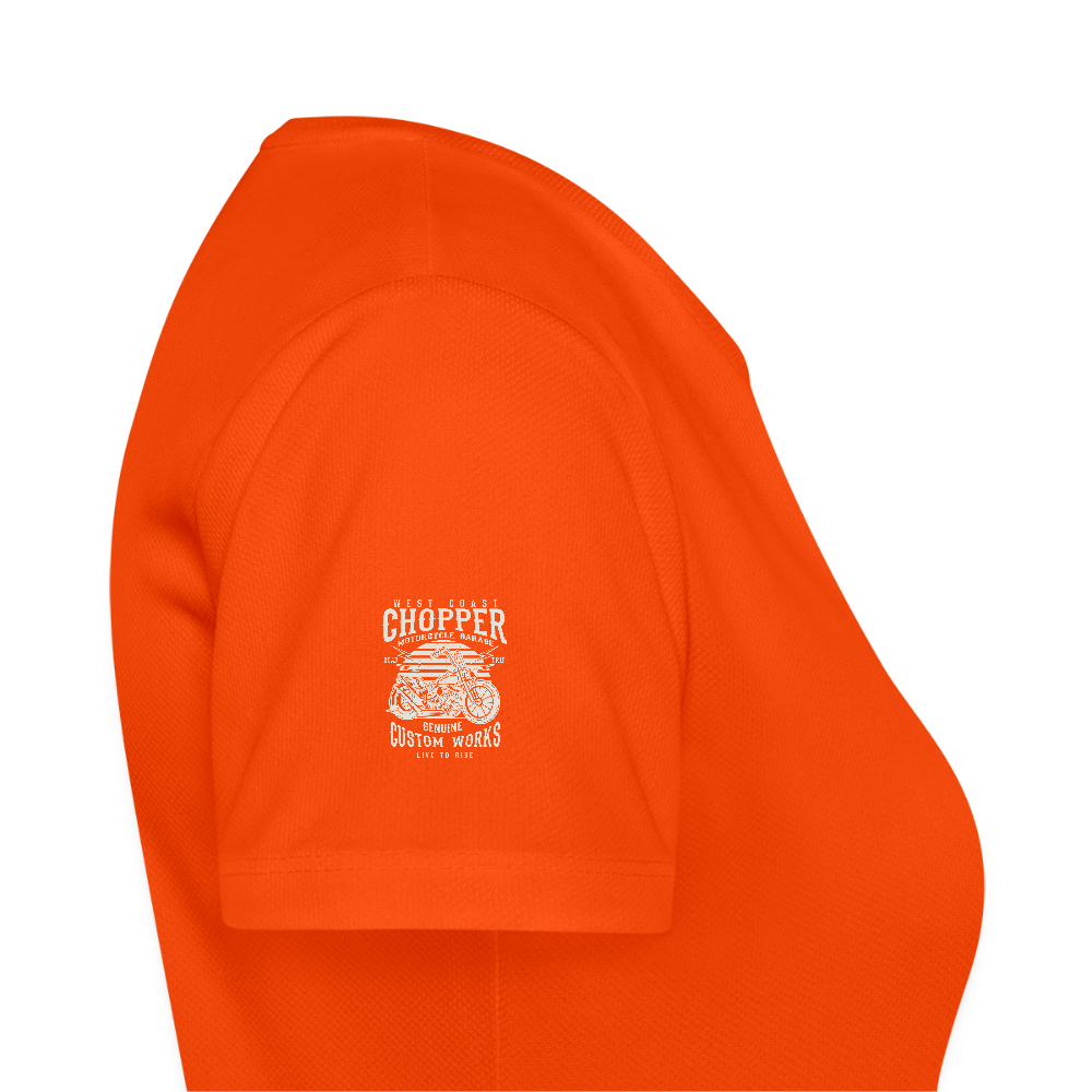 Vrouwen T-shirt ademend actief - neonoranje