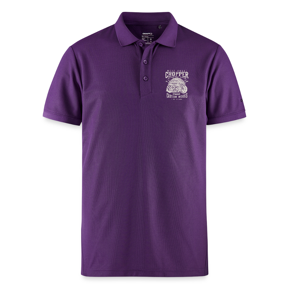 CRAFT Core Unify polo - lila