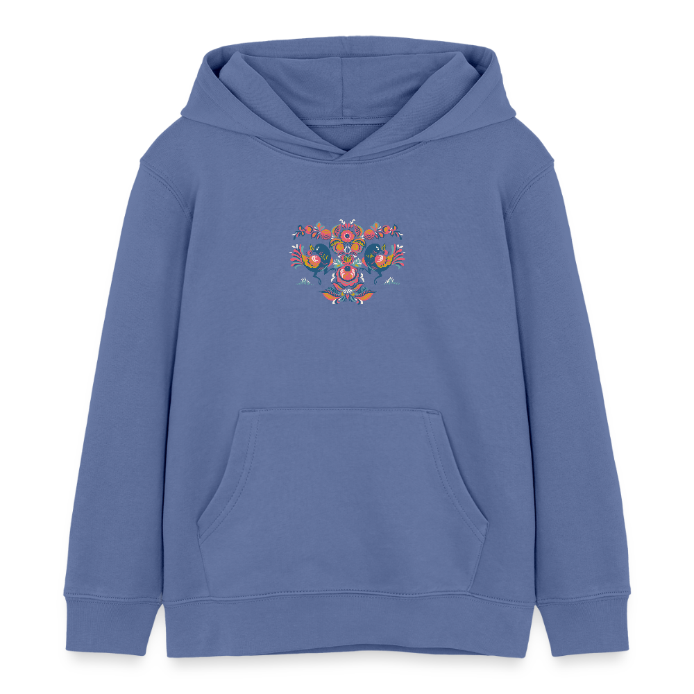Stanley/Stella Kinder-bio-hoodie Mini Cruiser - blauw