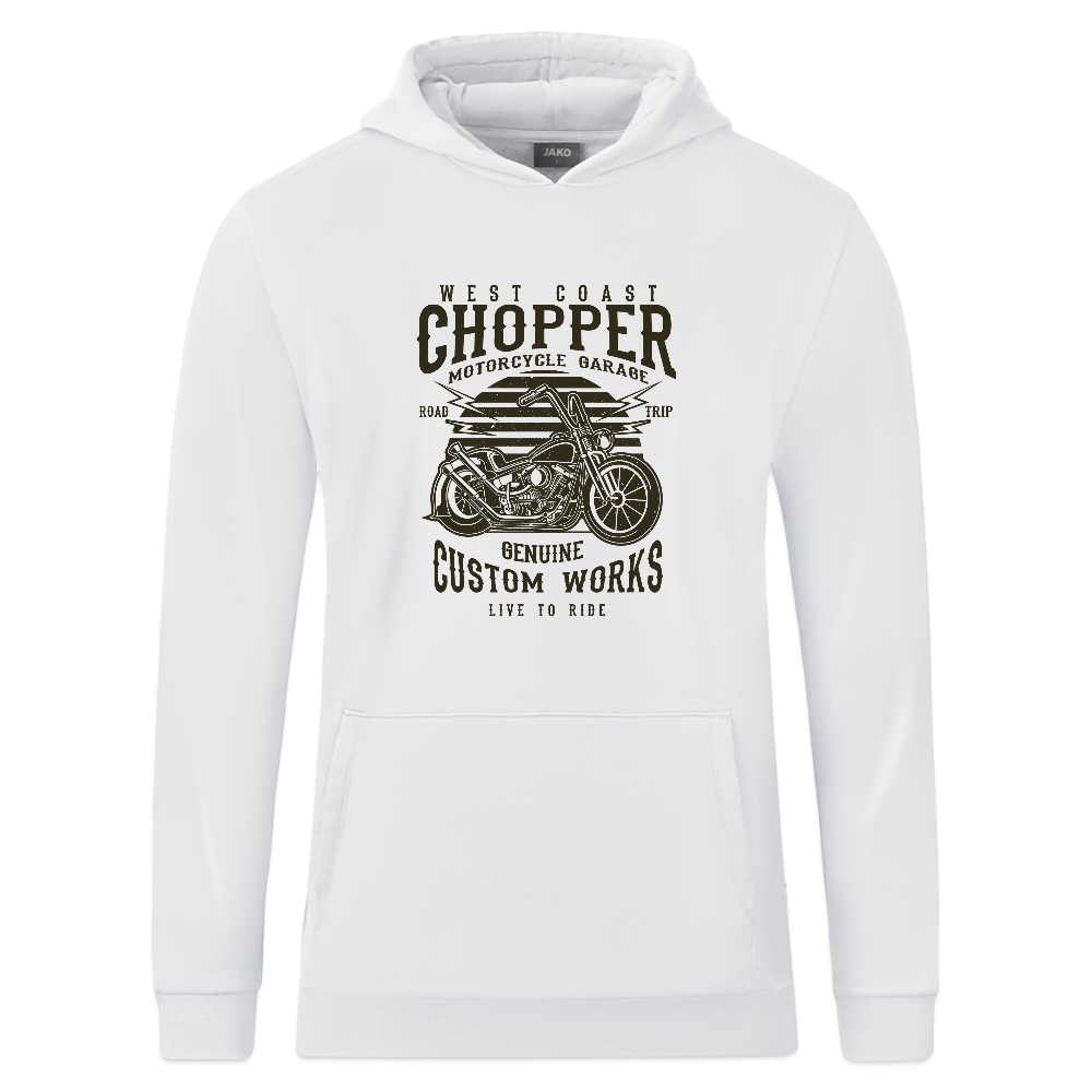 JAKO Kinderhoodie Organic - wit