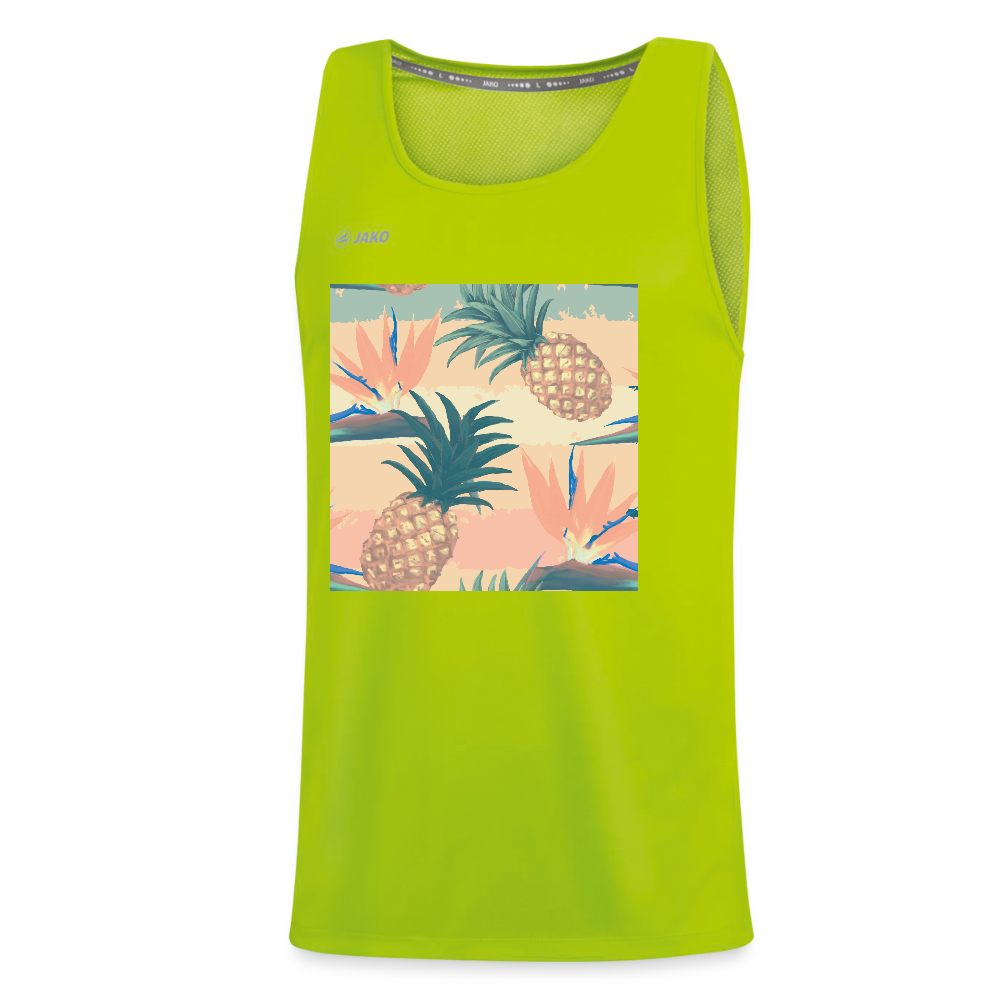 JAKO Teenager tanktop Run 2.0 - neongroen