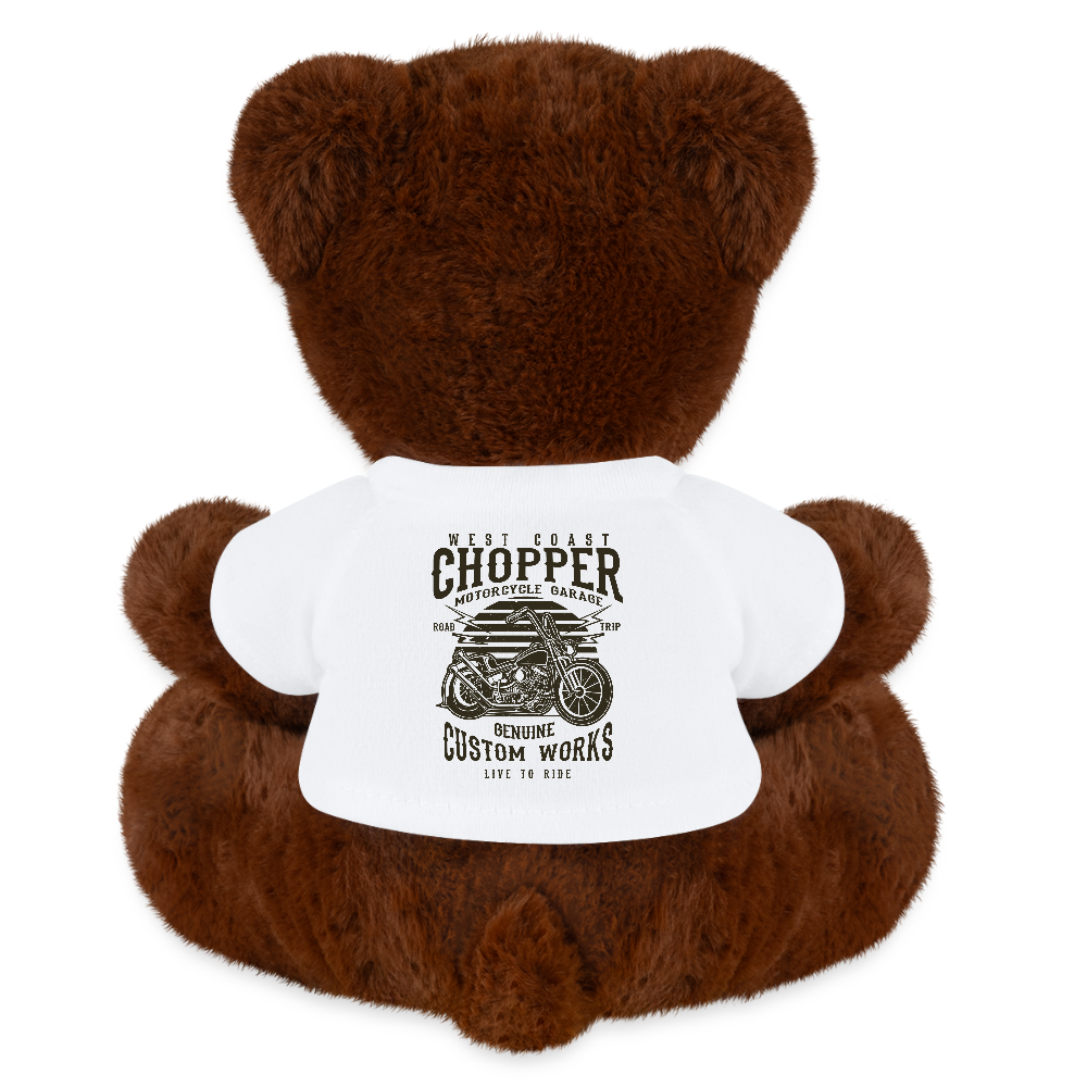MiniFeet® RecycelBär® bruin - wit