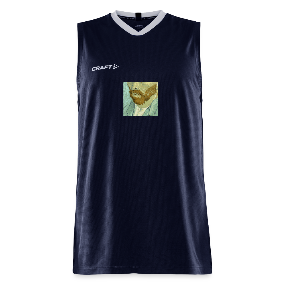 CRAFT Progress mannen basketbalshirt - navy