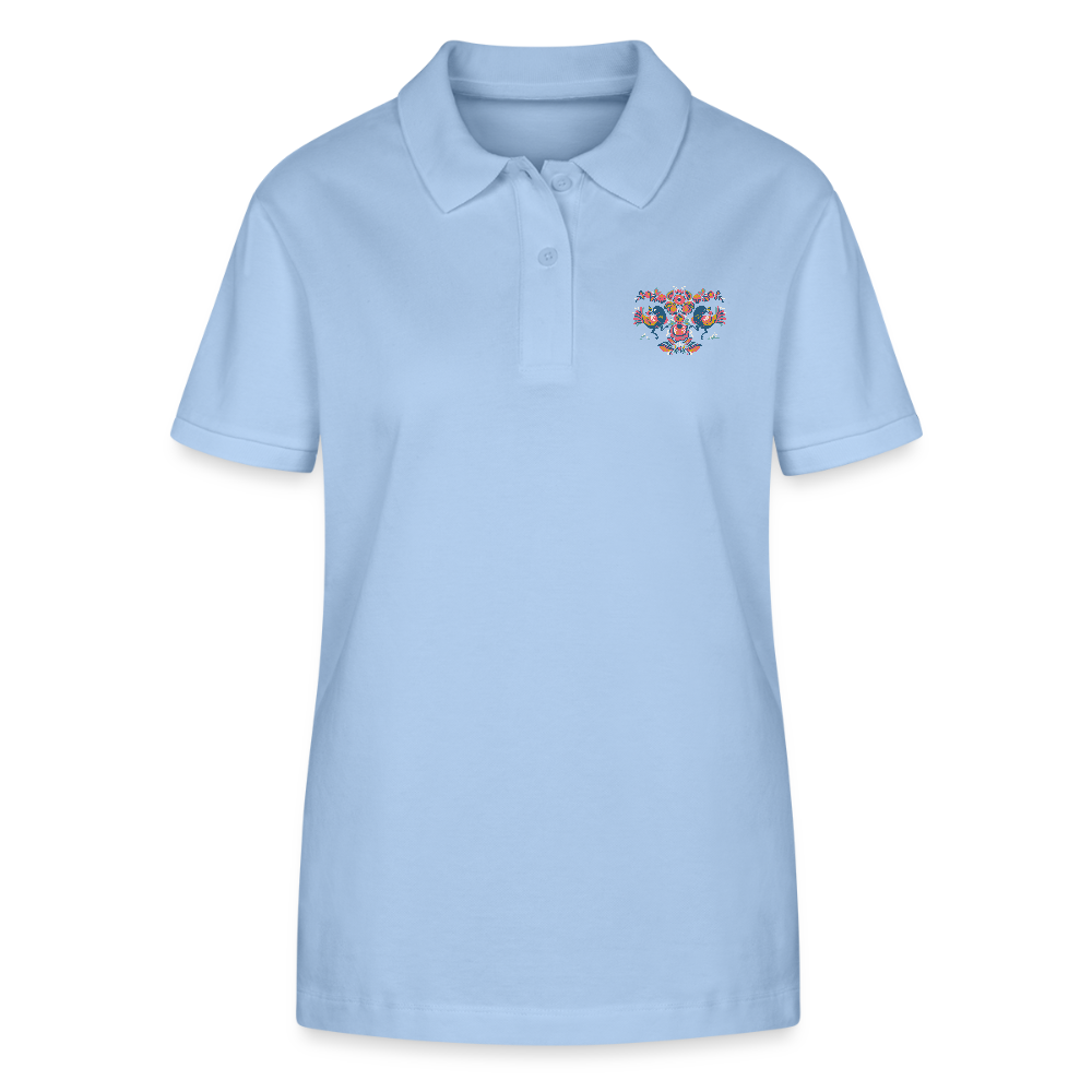 Stanley/Stella Vrouwen bio poloshirt ELLISER - sky blue