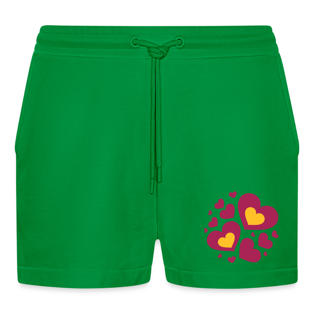 Organic relaxed cropped shorts made in EU - City Green