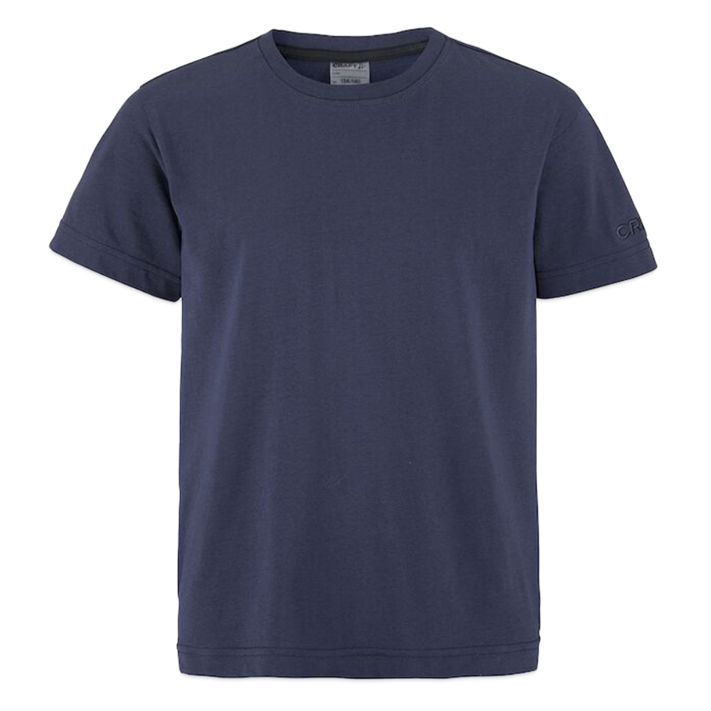 CRAFT Community 2.0 tieners T-shirt - dark navy