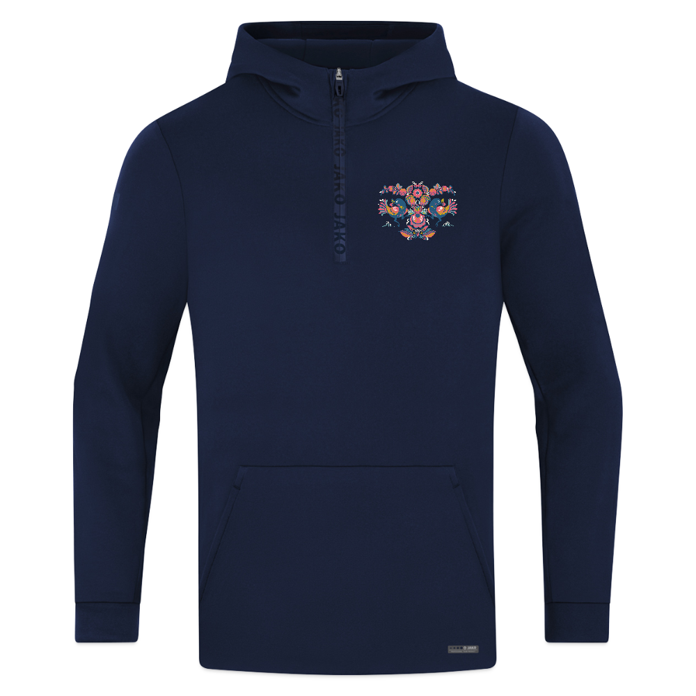 JAKO Ziphoodie Pro Casual - marine