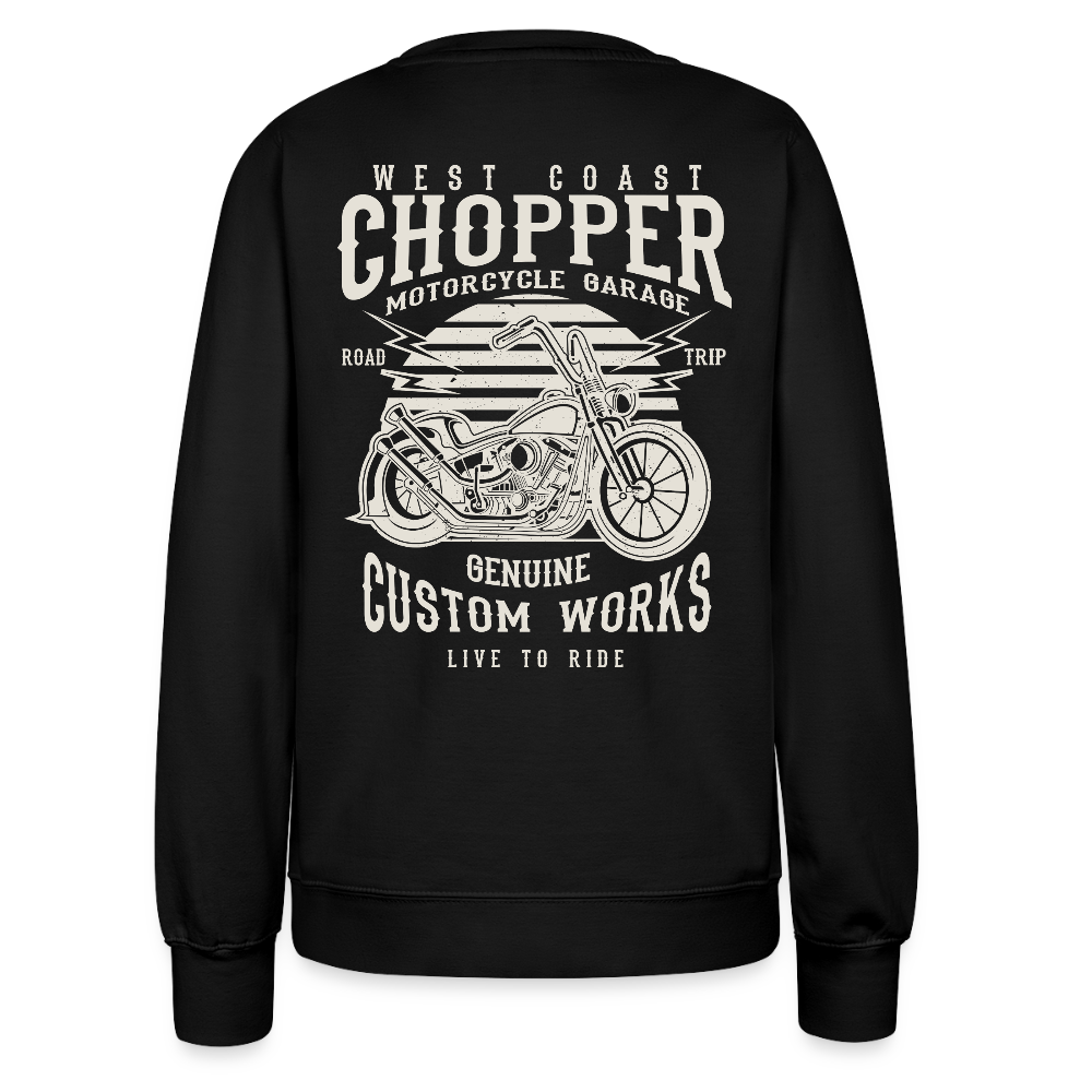 Vrouwen sweatshirt - zwart