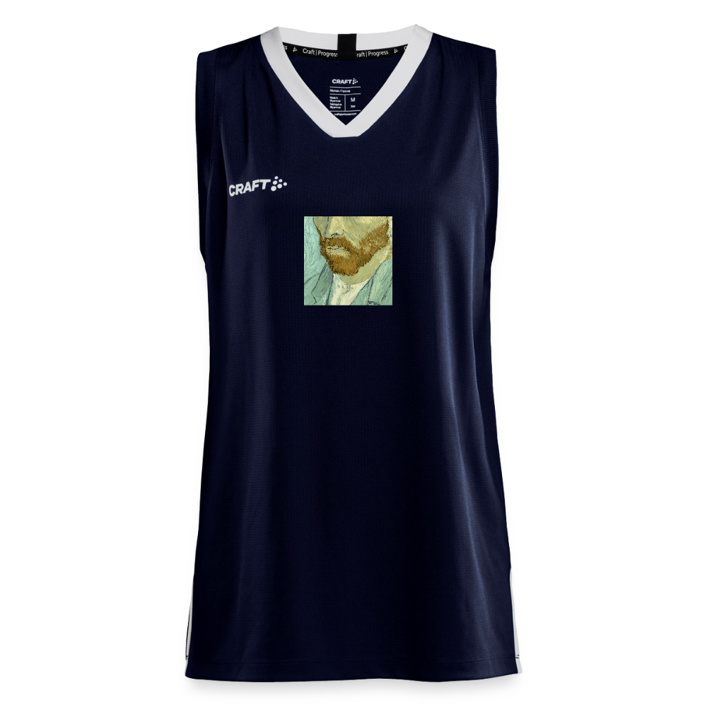 CRAFT Progress vrouwen basketbalshirt - navy