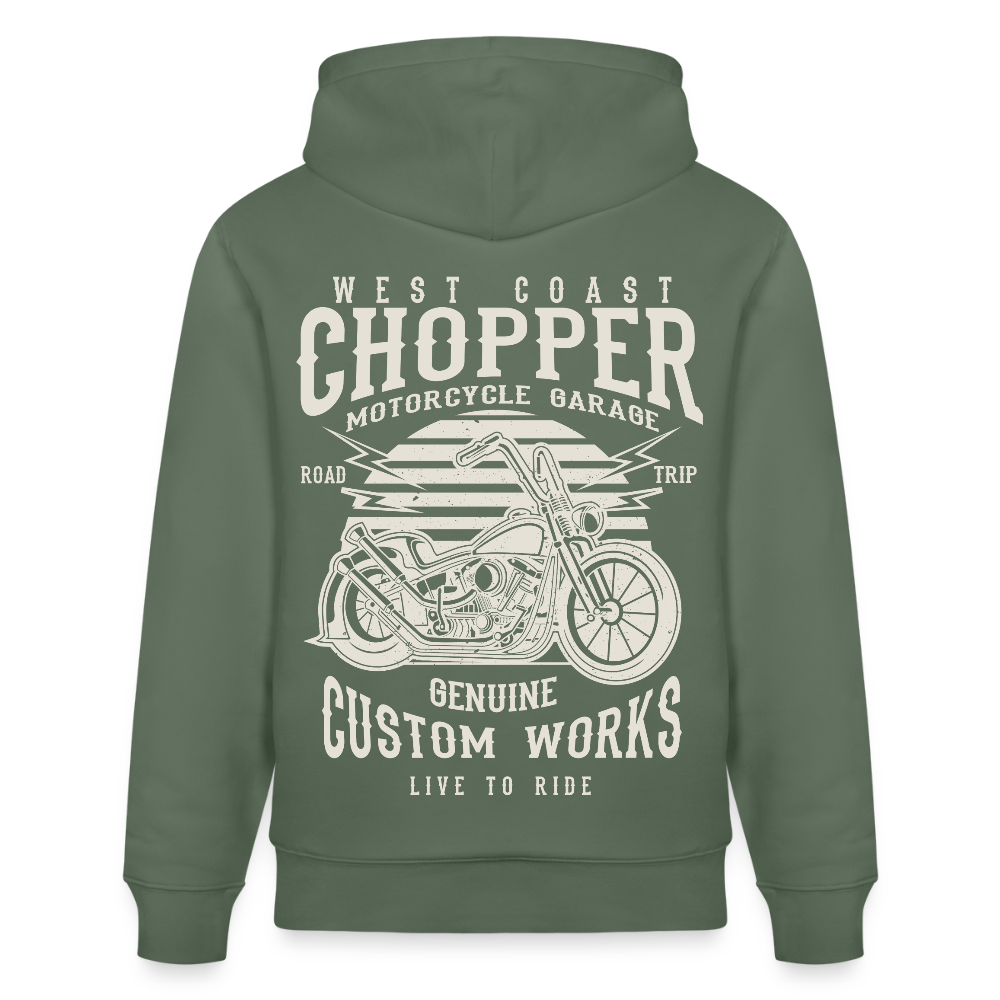 Stanley/Stella Uniseks bio-hoodie CRUISER - dennengroen