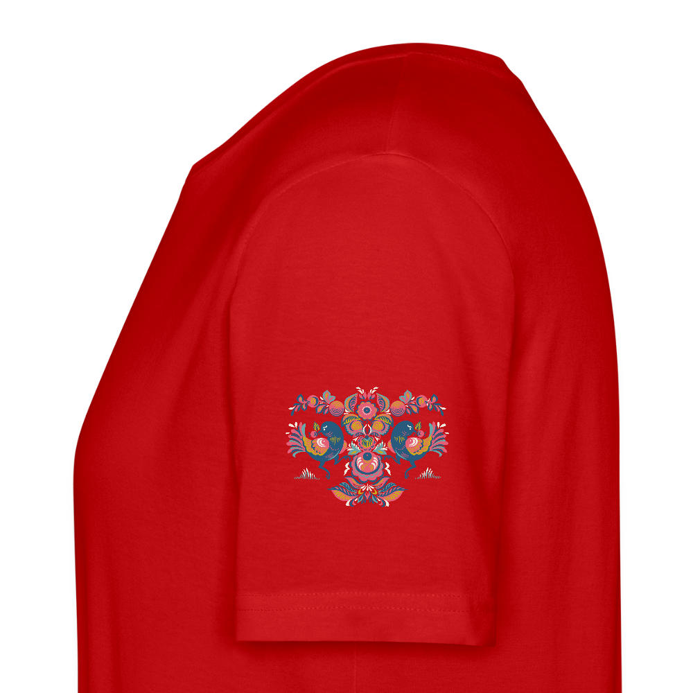 Stanley/Stella Uniseks T-shirt CRAFTER - rood