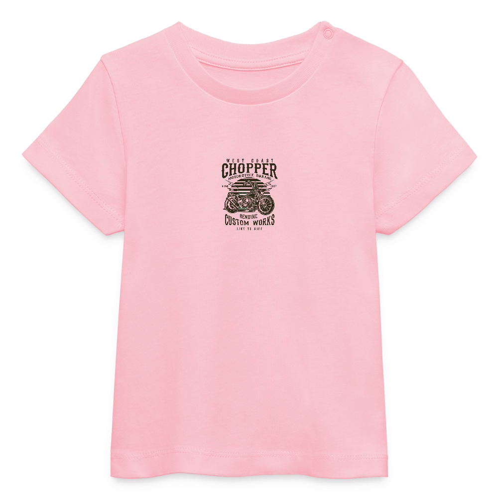 Stanley/Stella baby bio-T-shirt BABY CREATOR - lichtroze