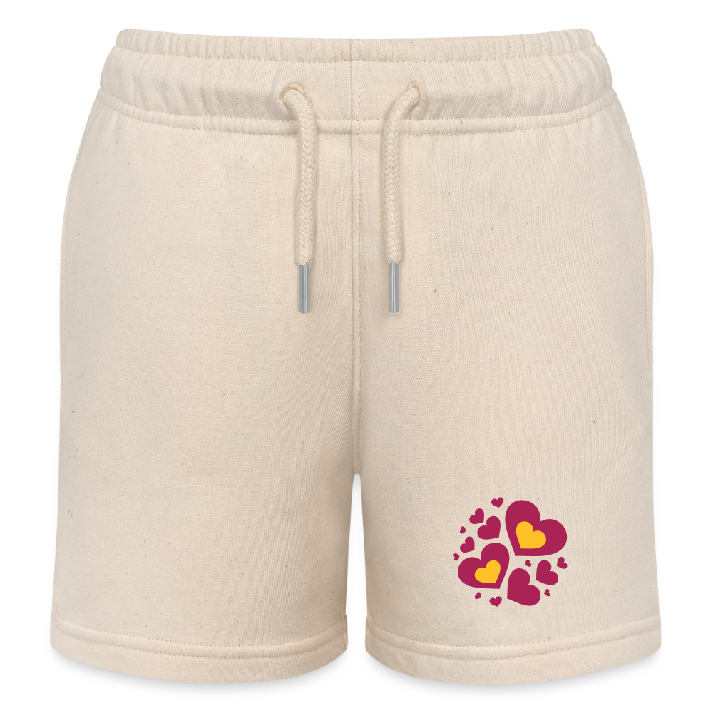 Stanley/Stella Kinder-bio-joggingshorts MINI BOLTER - witgrijs