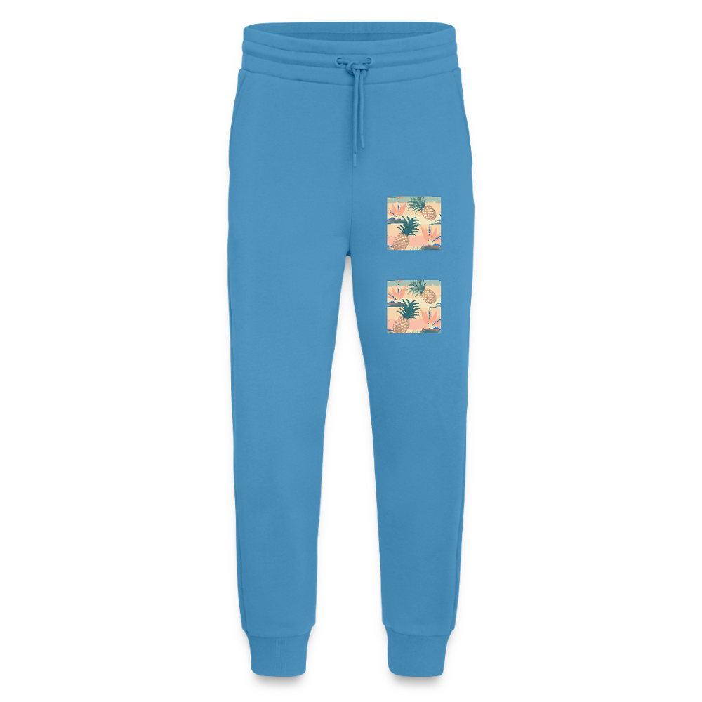 Organic relaxed joggingbroek made in EU - Sol Blue