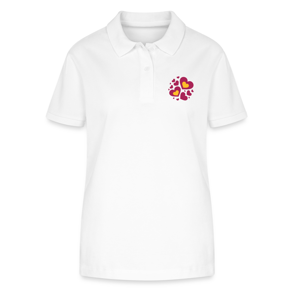 Stanley/Stella Vrouwen bio poloshirt ELLISER - wit