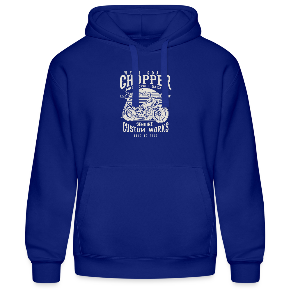 Mannenhoodie van Russell - koningsblauw