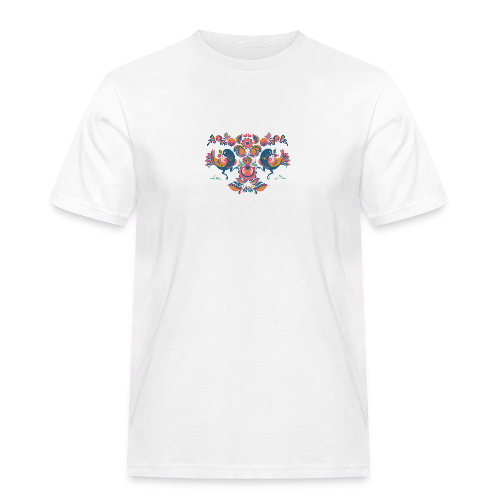 Mannen Workwear T-shirt - wit