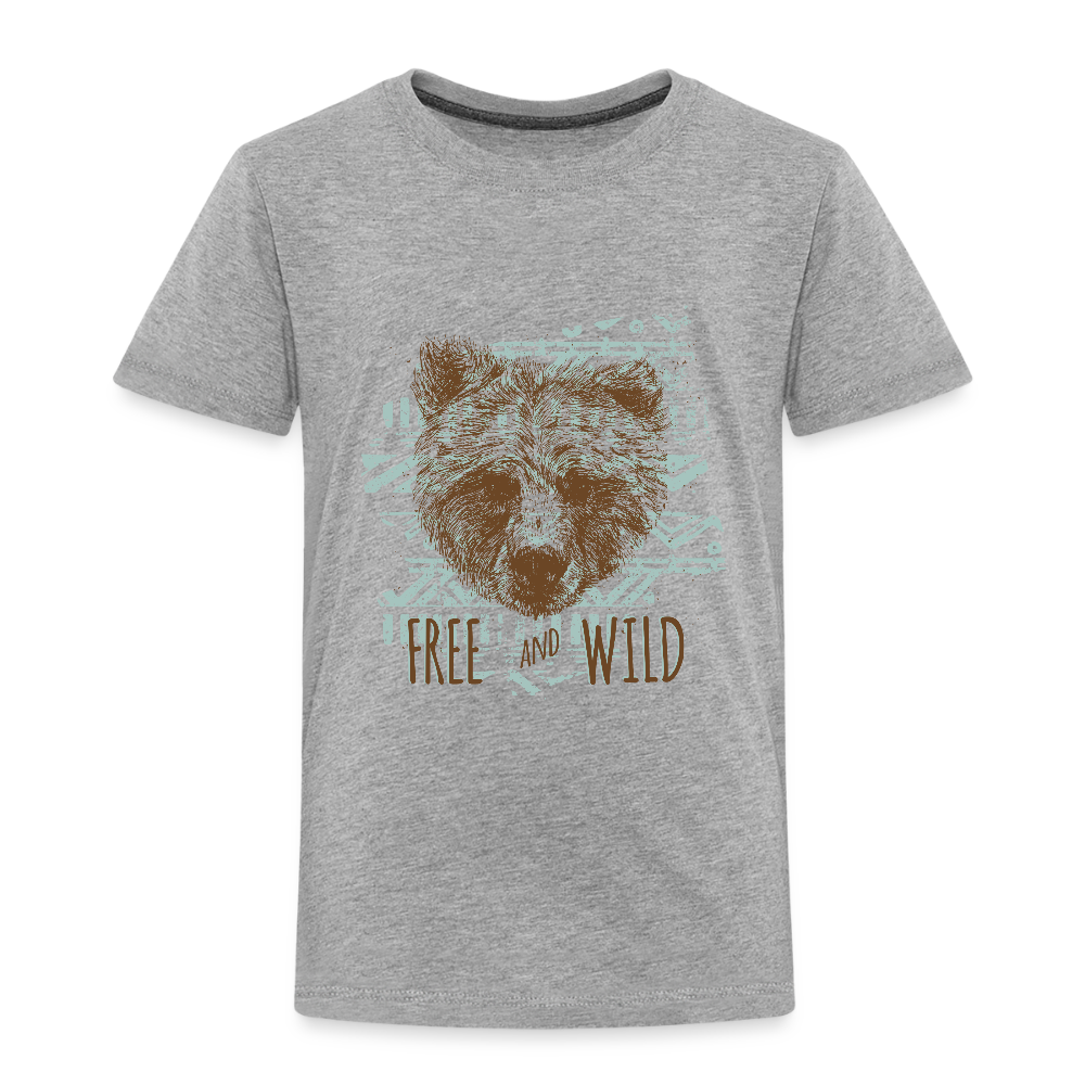 Kinderen Premium T-shirt - grijs gemêleerd