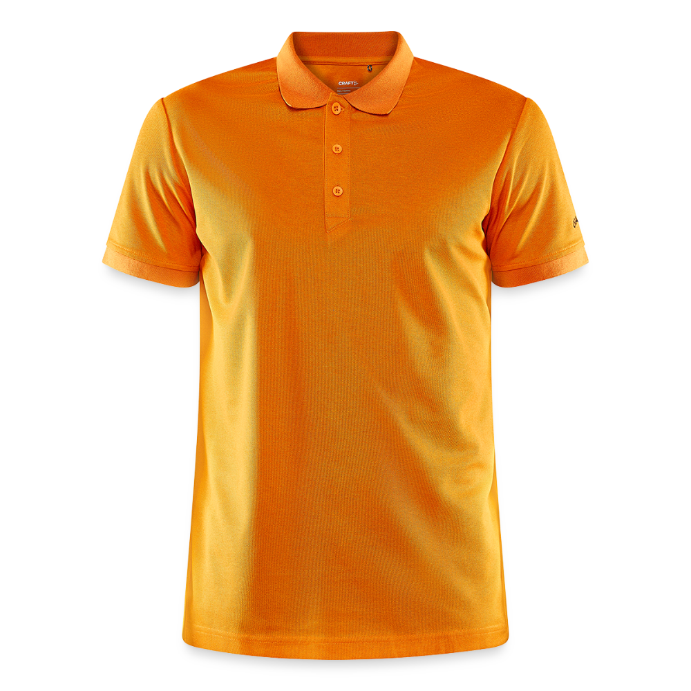 CRAFT Core Unify polo - lichtoranje gemêleerd