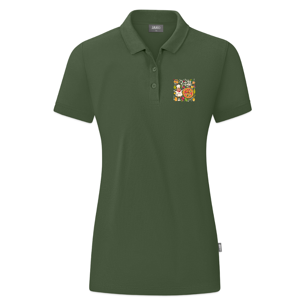 JAKO Vrouwen polo Organic - dennengroen