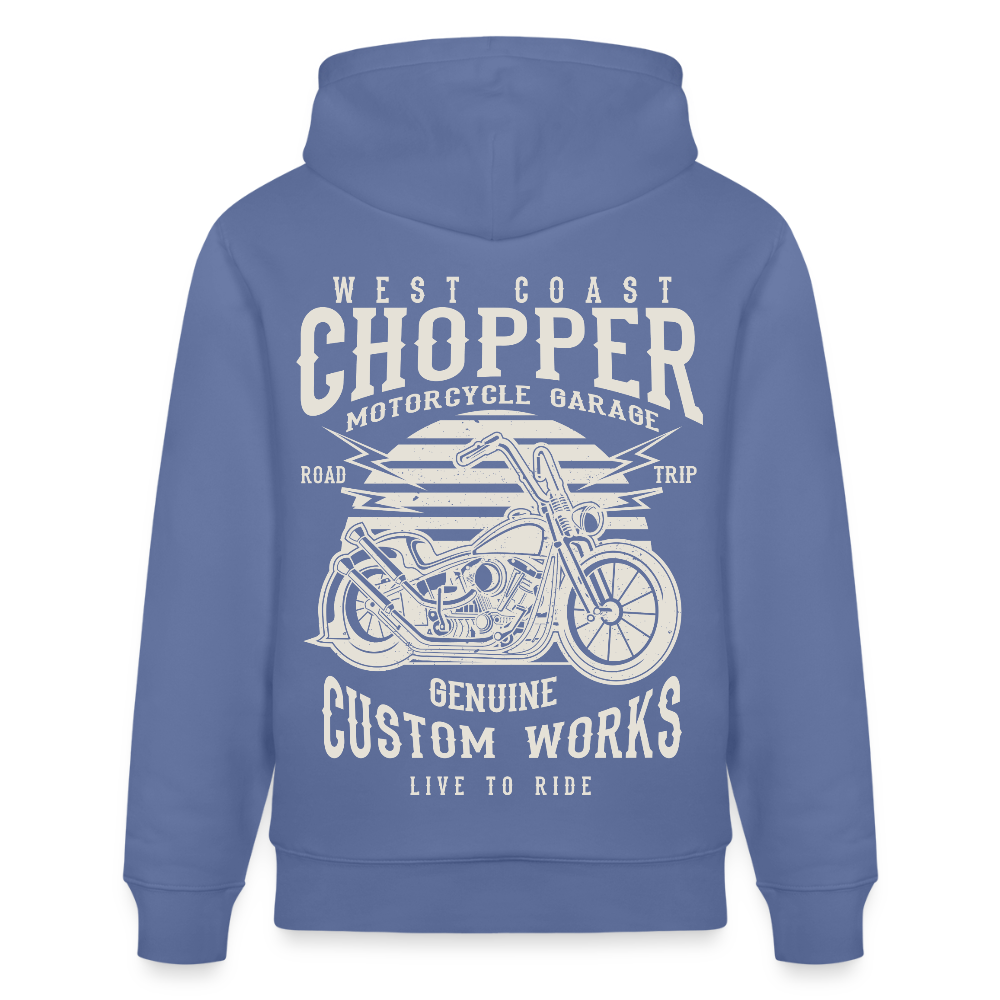 Stanley/Stella Uniseks bio-hoodie CRUISER - blauw