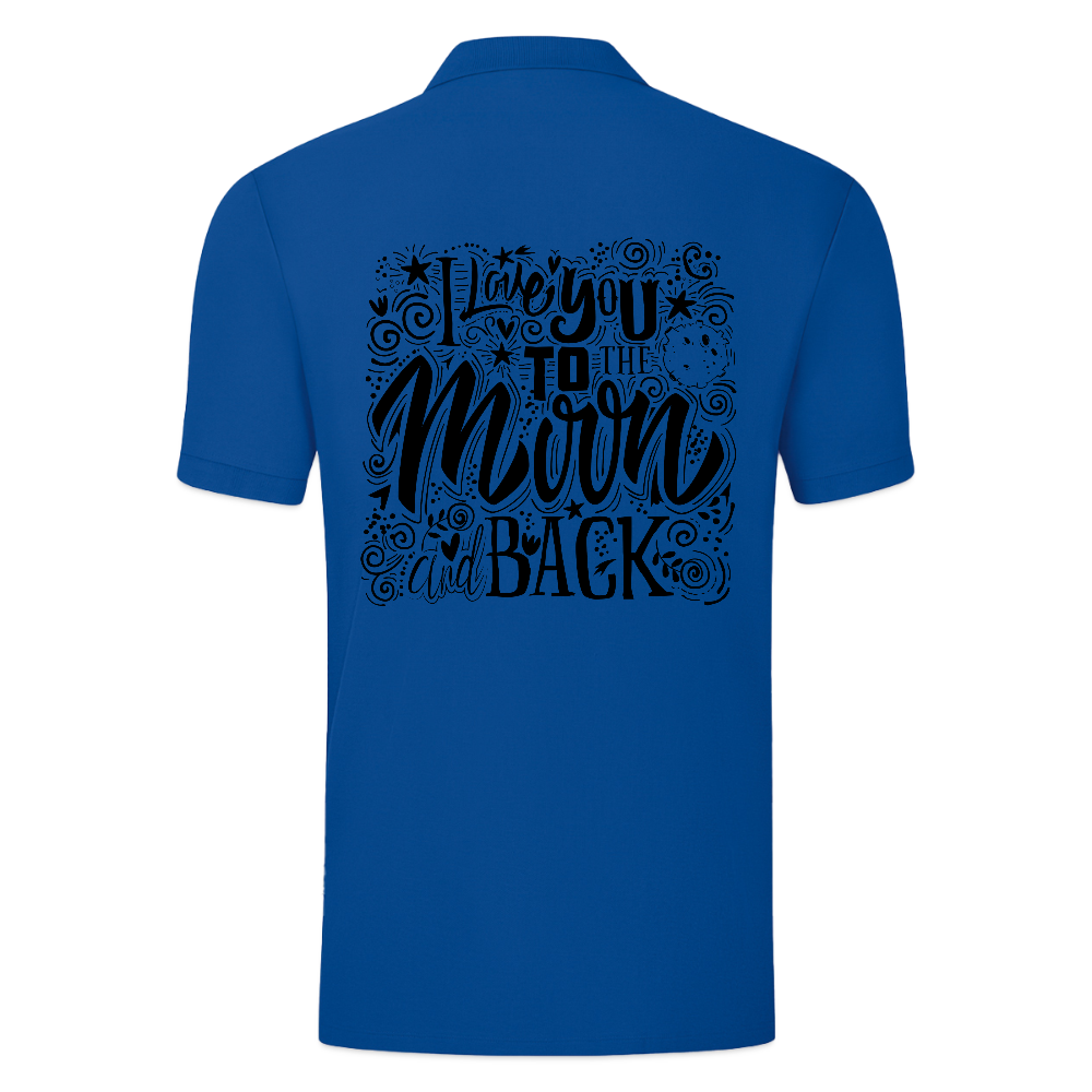 JAKO Mannen Polo Organic - blauw