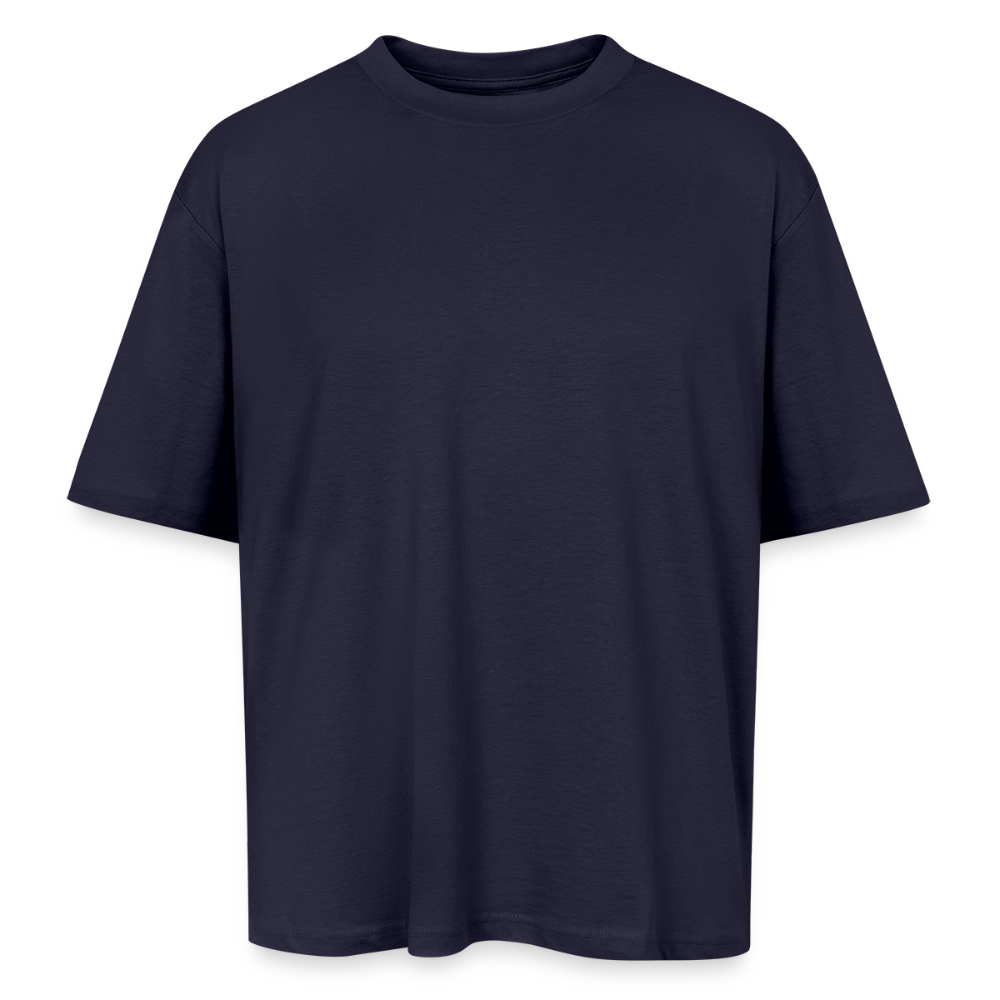 Oversized uniseks T-shirt - navy