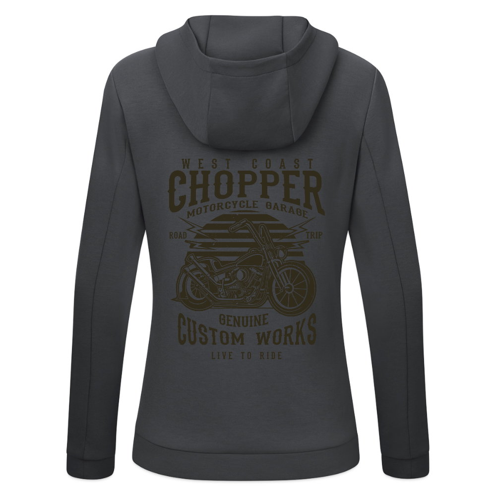 JAKO Vrouwen ziphoodie Pro Casual - grafietgrijs
