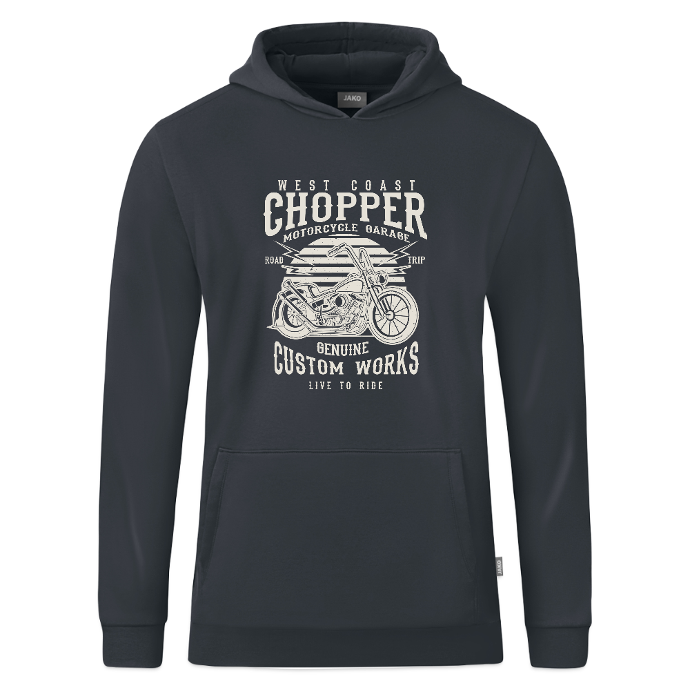 JAKO Kinderhoodie Organic - houtskool