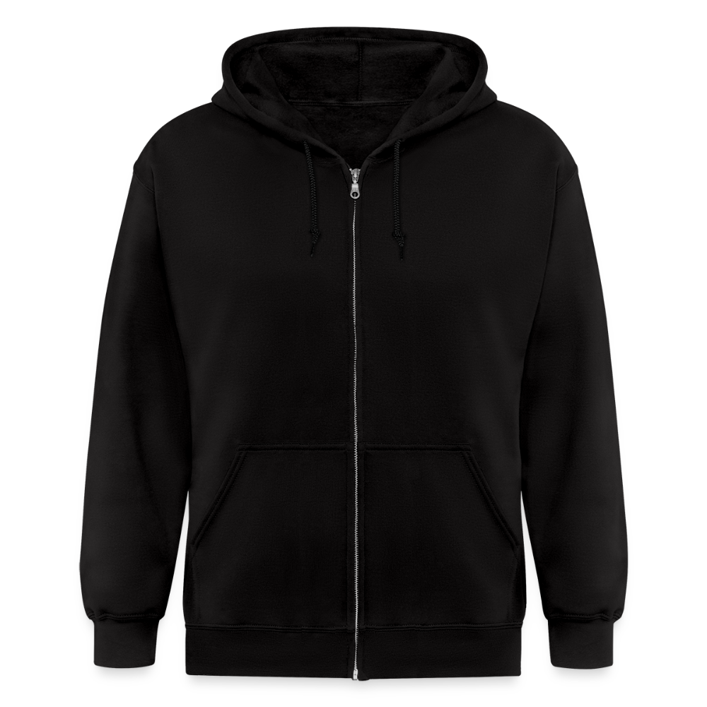 Mannenjack Heavyweight met capuchon - zwart
